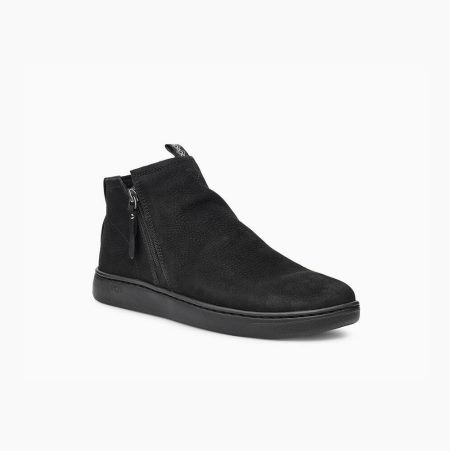 UGG Pismo Zip Black Sneakers for Men (RTIP95231)